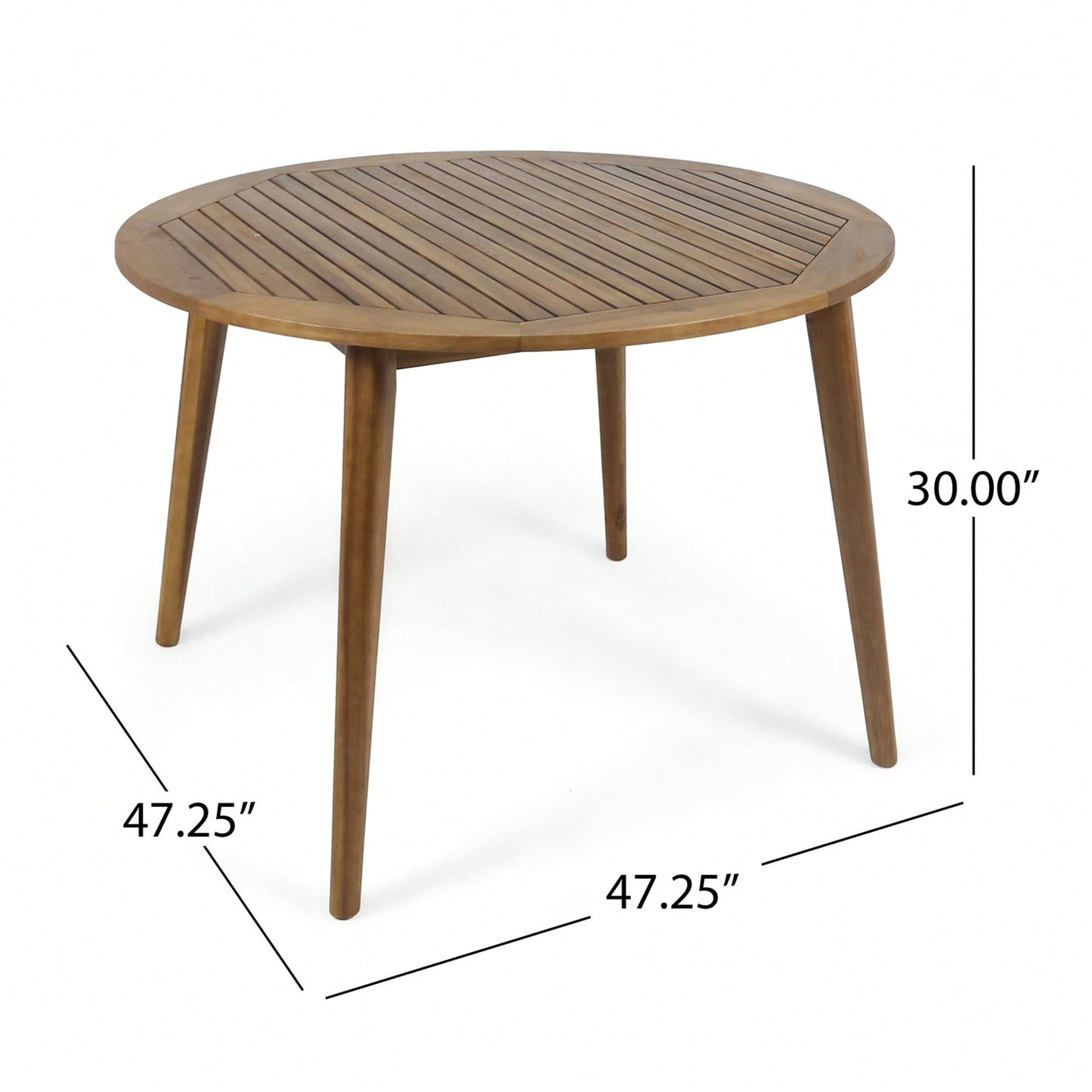 Acacia Elegance The STAMFORD 47 Dining Table