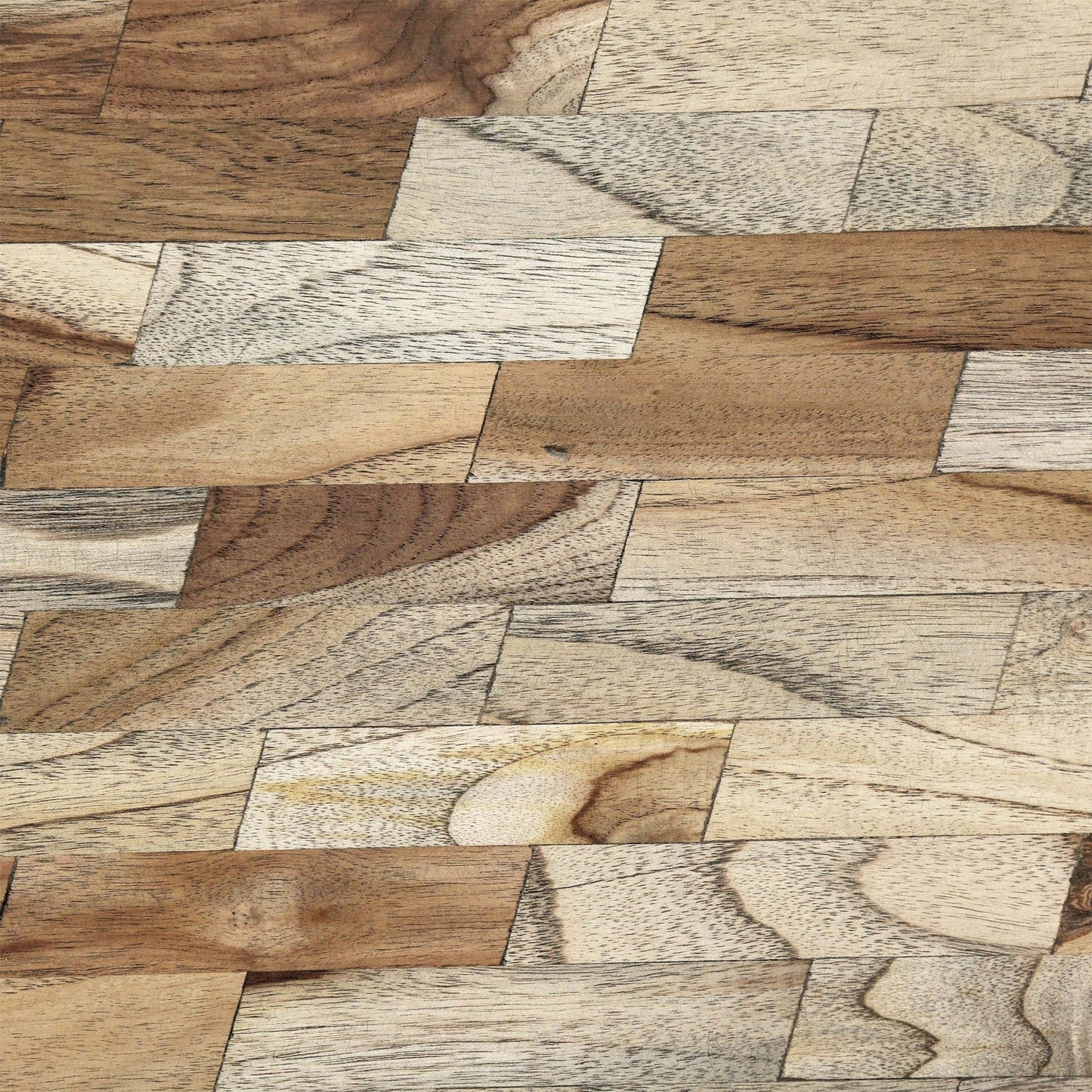 Rustic Mango Wood Coffee Table With Natural Finish For Living Room Decor