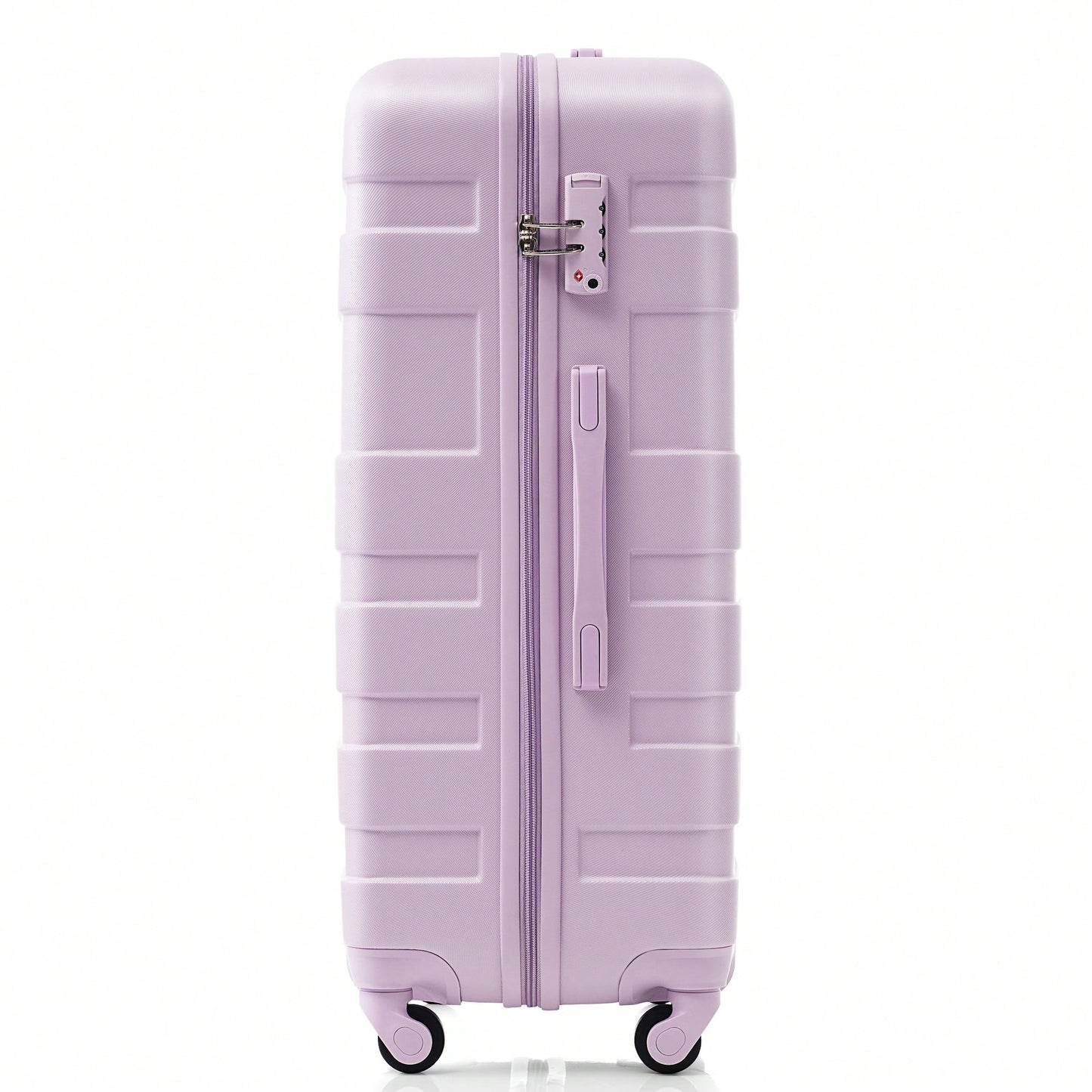 Lightweight Durable ABS Hardshell 3-Piece Luggage Set With Spinner Wheels And TSA Lock In Blue And Black - 20'', 24'', 28'' Sizes