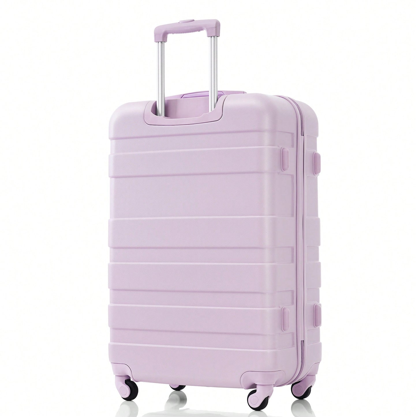 Lightweight Durable ABS Hardshell 3-Piece Luggage Set With Spinner Wheels And TSA Lock In Blue And Black - 20'', 24'', 28'' Sizes