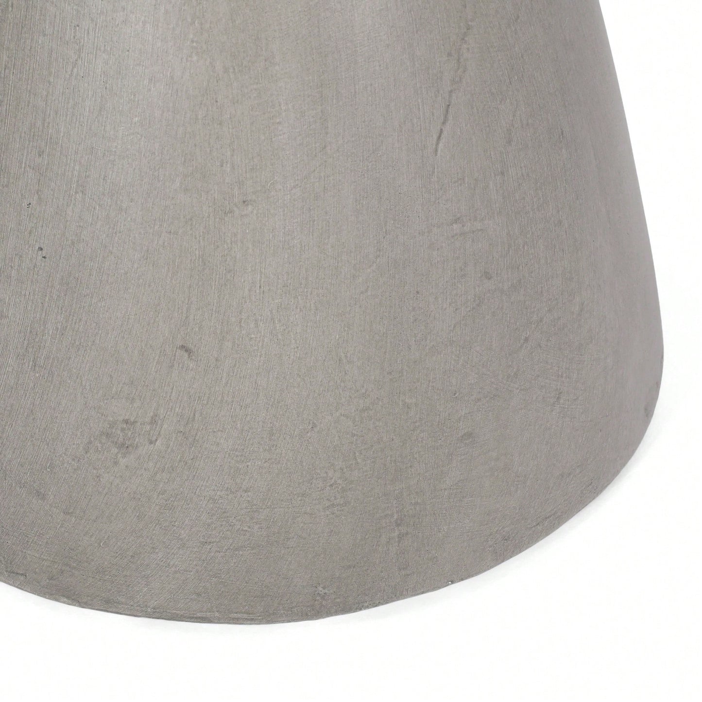 Lightweight Outdoor Concrete Side Table For Patio And Garden