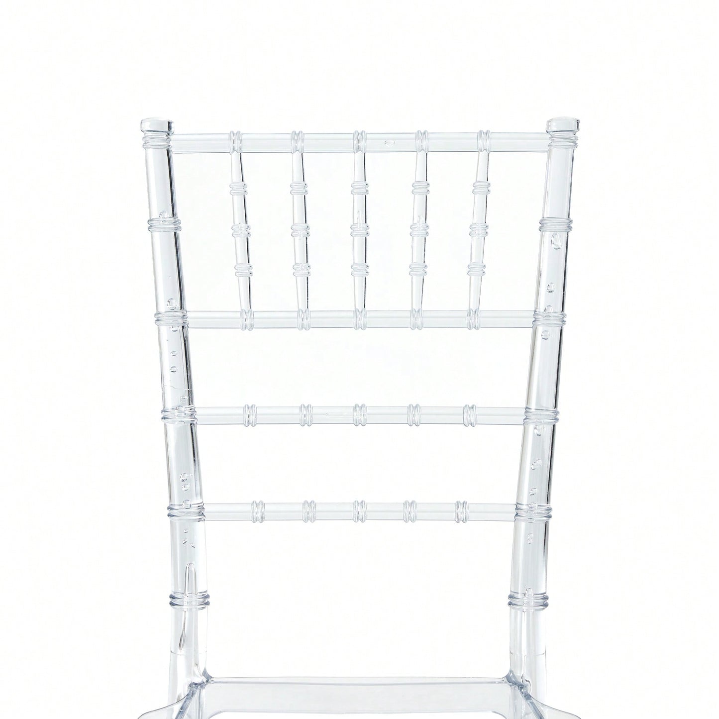 Elegant Transparent Bamboo Chair For Weddings And Parties