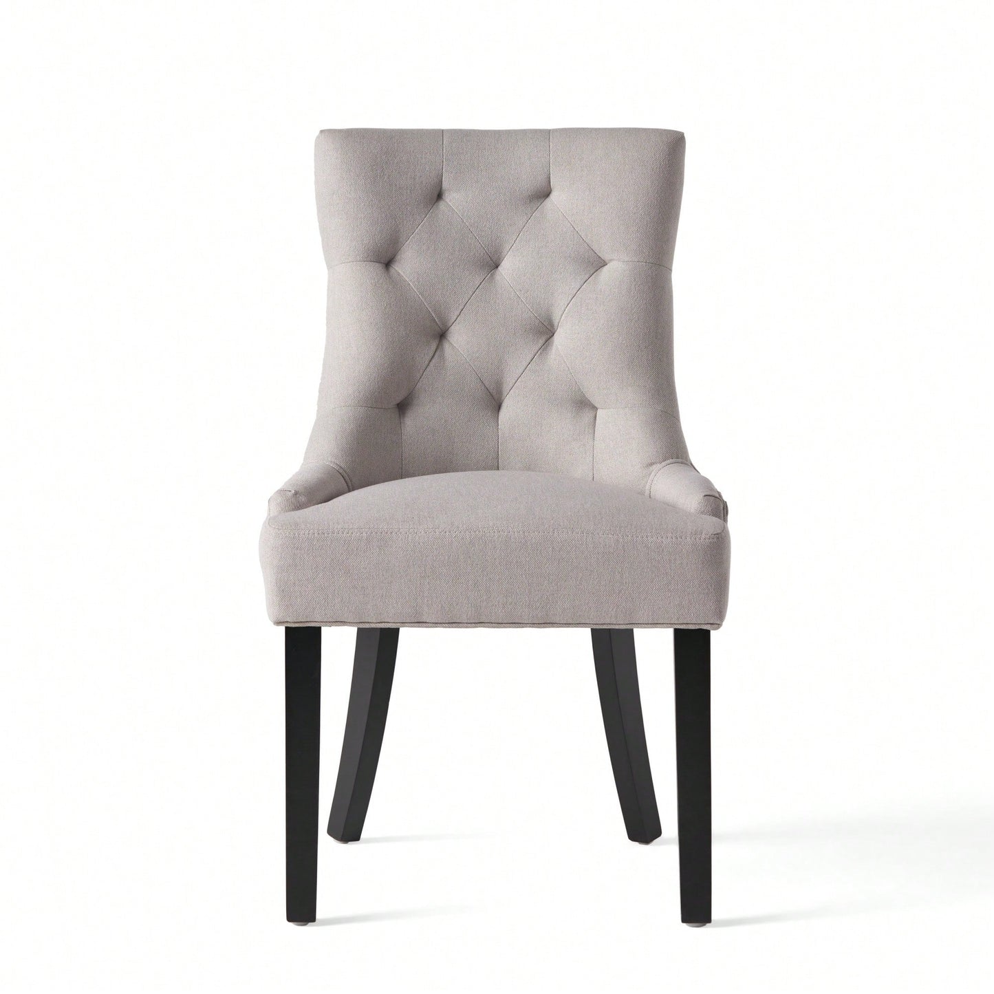 Set Of 2 Stylish Modern Dining Chair With Comfortable Upholstery And Sleek Design