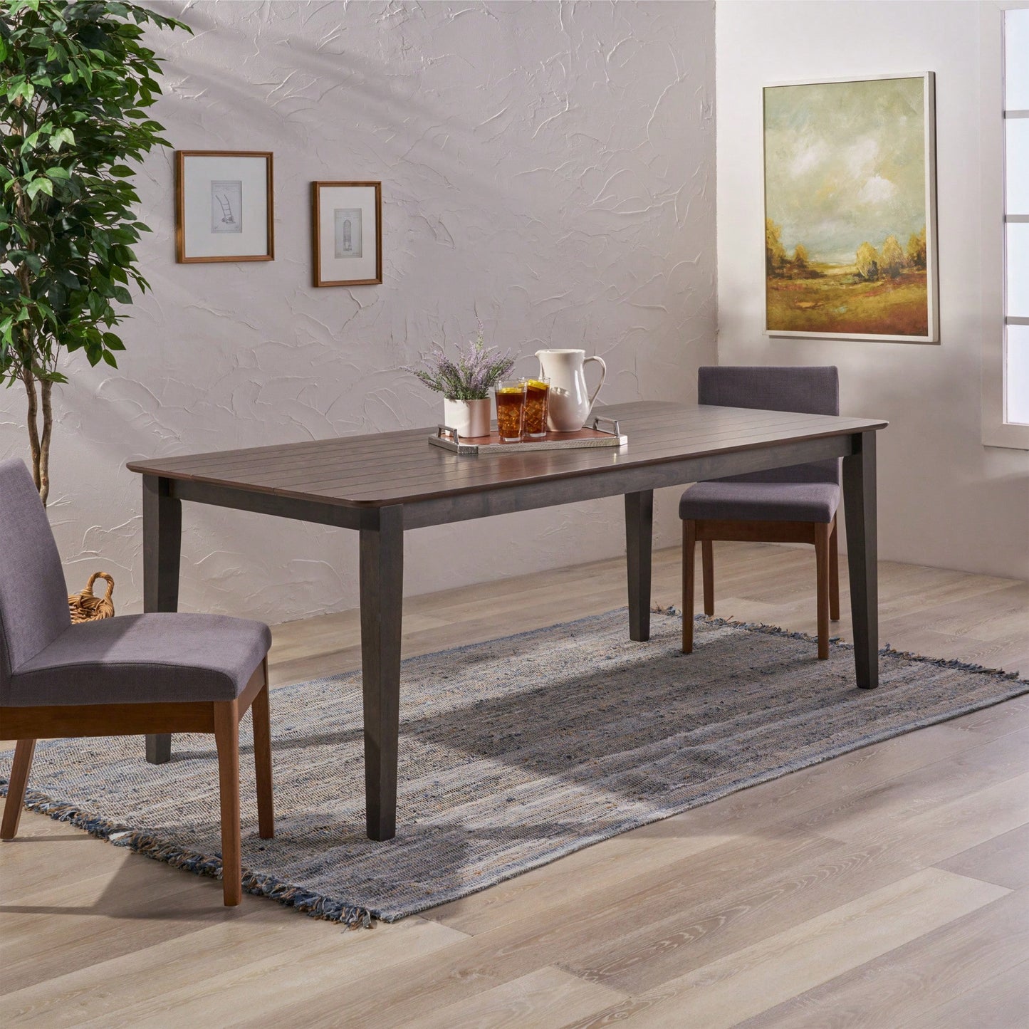 Square Leg Dining Table For Modern Home Decor And Stylish Entertaining