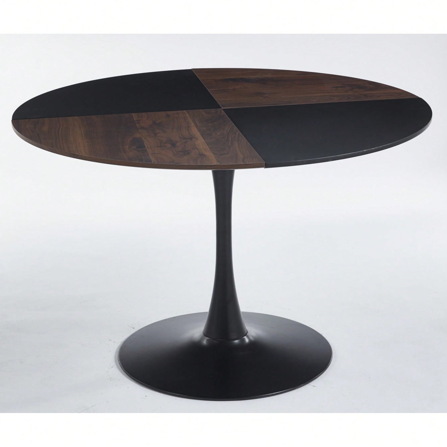 Spacious 47.2 Inch Round Dining Table For Home Or Office Use Stylish Coffee Table 120x120x74cm