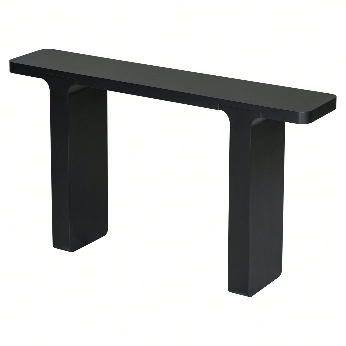 Elegant Acacia Veneer Entryway Table For Hallway Foyer Living Room And Corridor