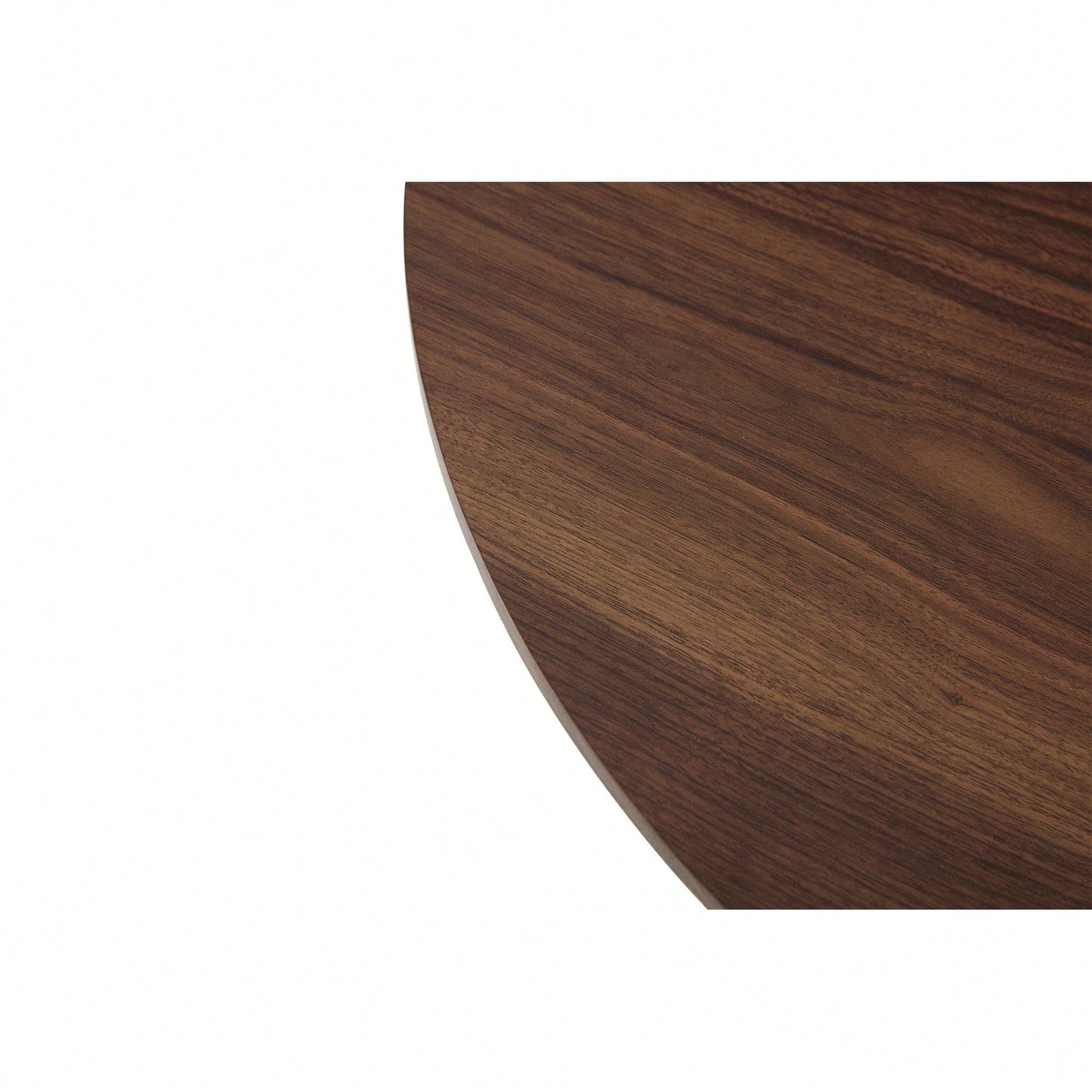 Round Nature Wood Dining Table 80cm With Golden Legs For 2-3 People