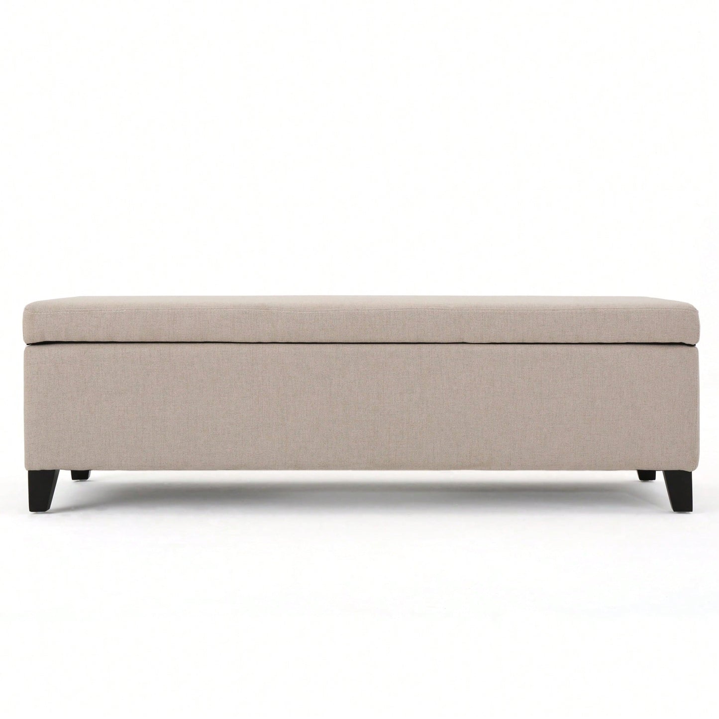 Elegant Storage Ottoman With Versatile Seating And Stylish Design For Home Organization