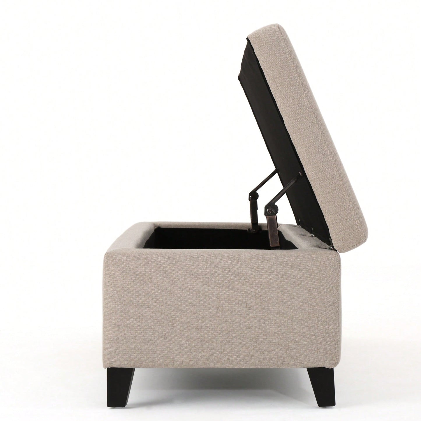 Elegant Storage Ottoman With Versatile Seating And Stylish Design For Home Organization
