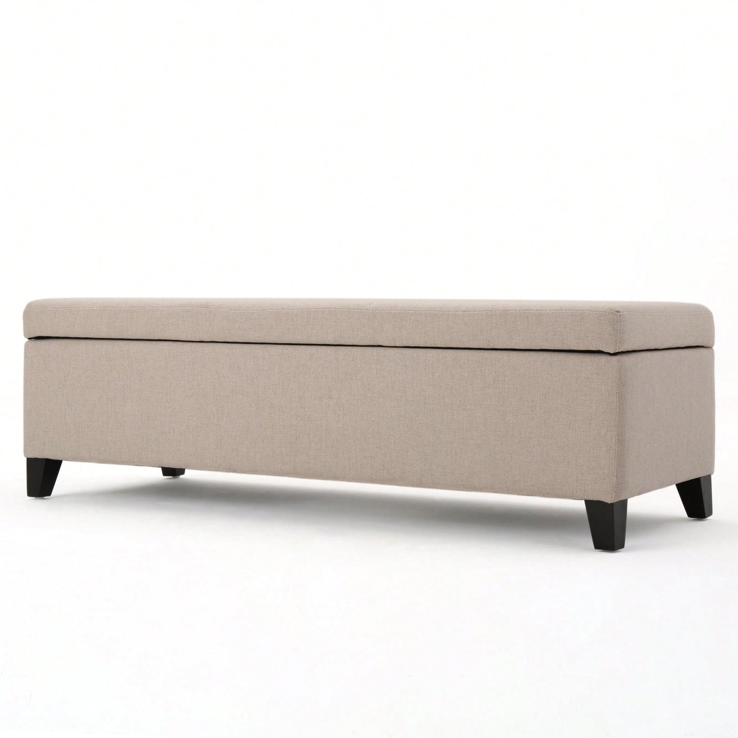 Elegant Storage Ottoman With Versatile Seating And Stylish Design For Home Organization