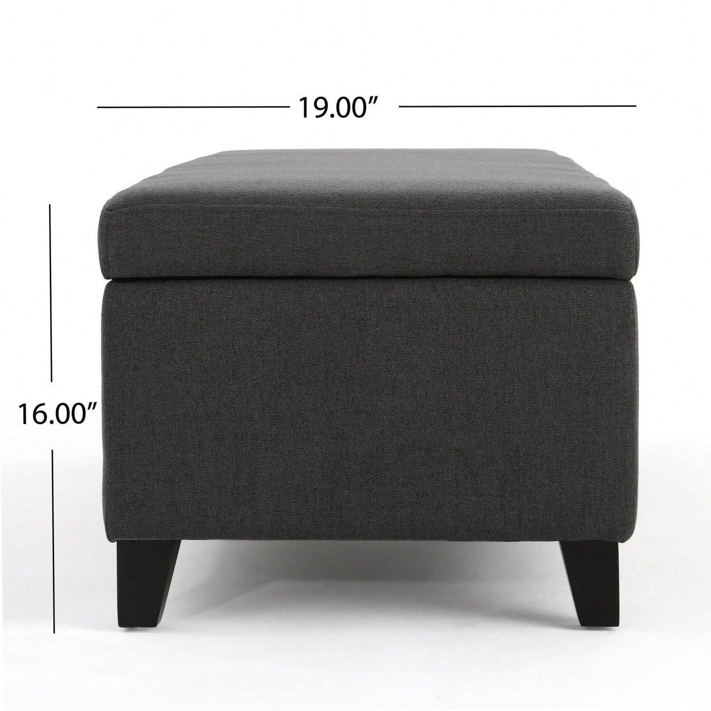 Elegant Storage Ottoman With Versatile Seating And Stylish Design For Home Organization