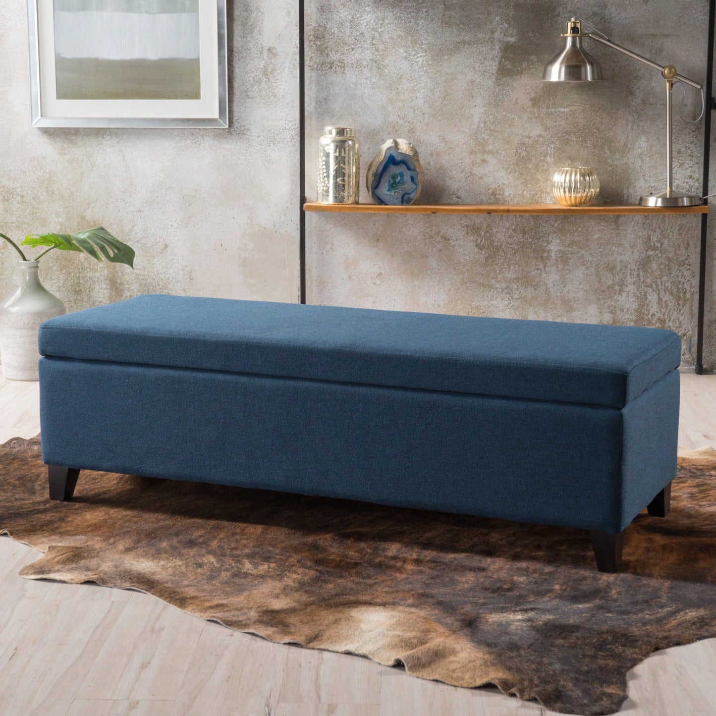Elegant Storage Ottoman With Versatile Seating And Stylish Design For Home Organization