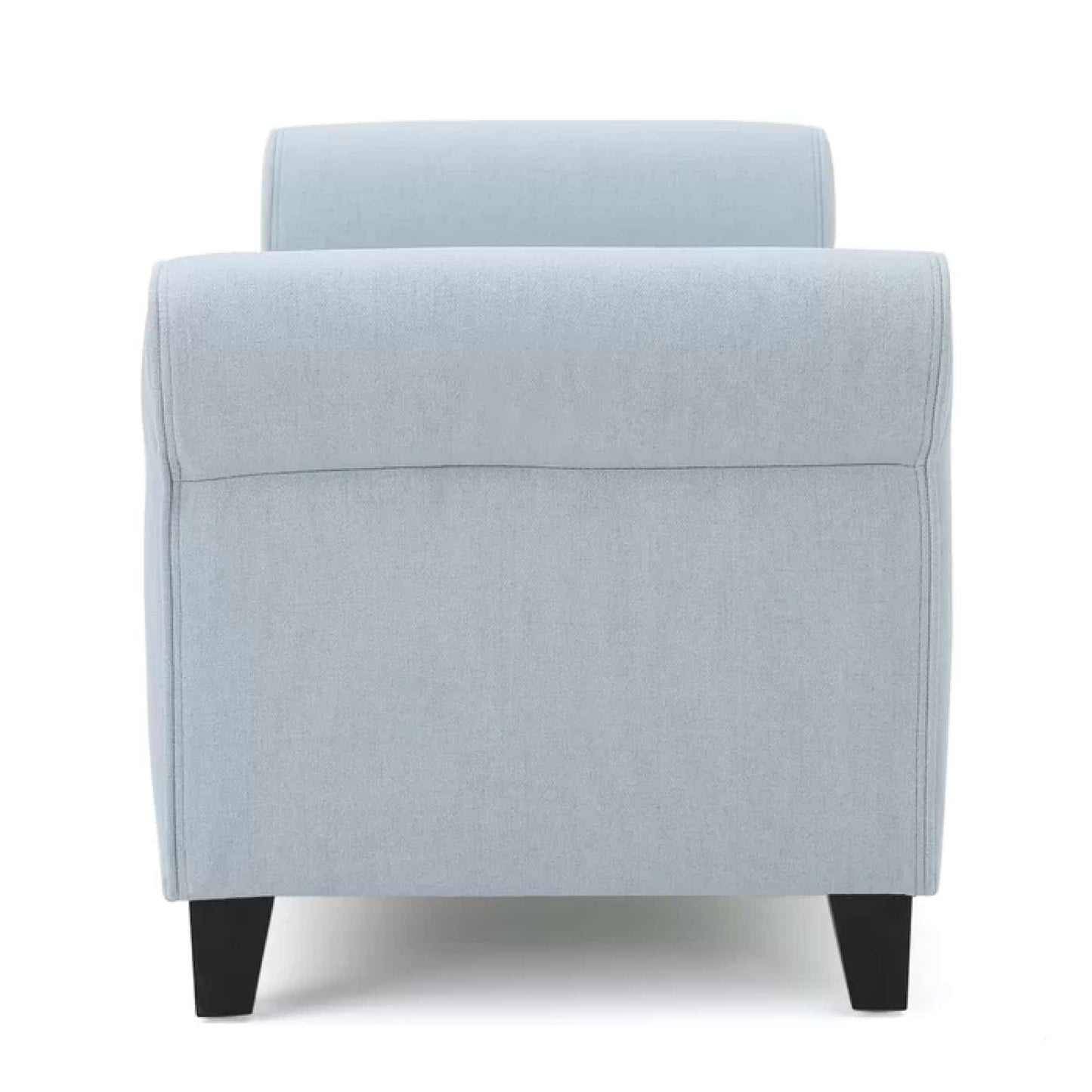Stylish Storage Bench With Armrests For Home Organization And Seating