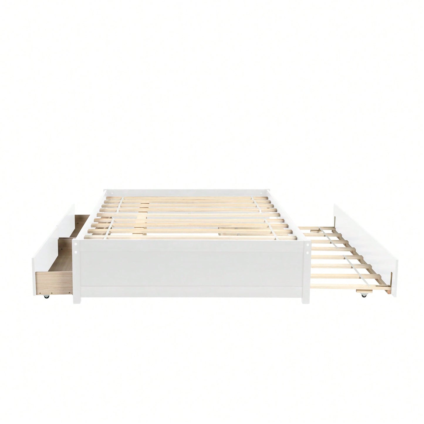 Espresso Full Bed With Twin Trundle And Dual Storage Drawers