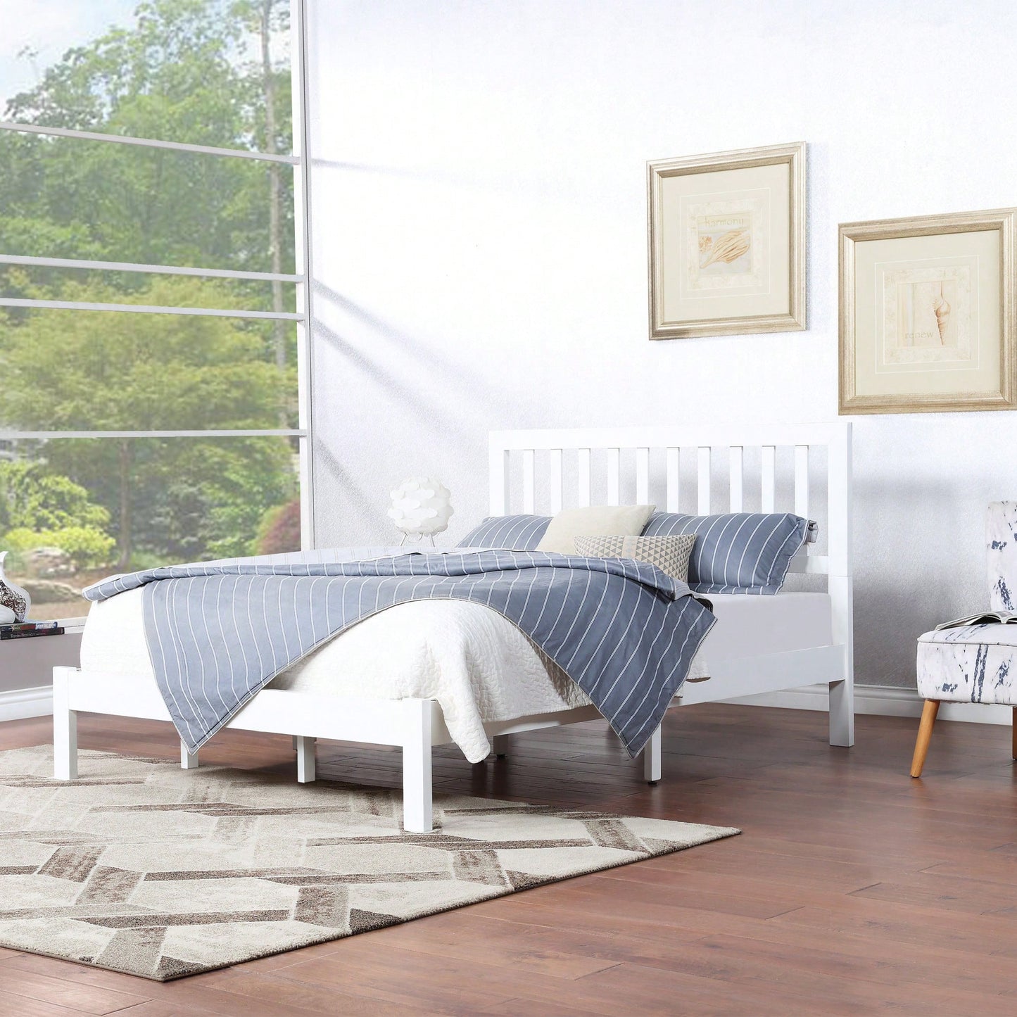 Luxurious Comfort Queen Bed With Premium Supportive Mattress And Stylish Design