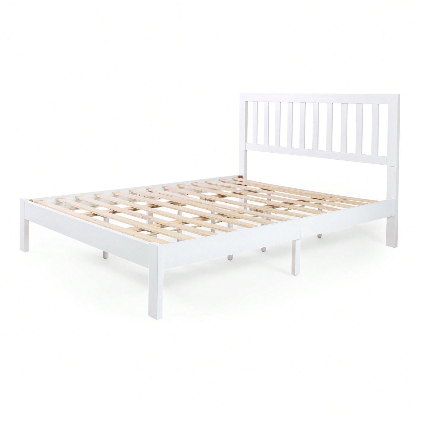 Luxurious Comfort Queen Bed With Premium Supportive Mattress And Stylish Design