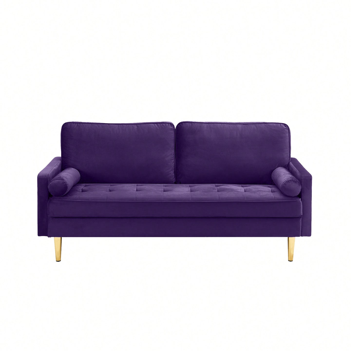 Stylish 65 Inch Velvet Sofa For Modern Living Room Decor
