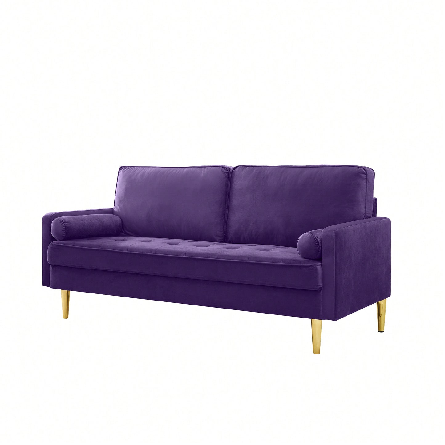 Stylish 65 Inch Velvet Sofa For Modern Living Room Decor