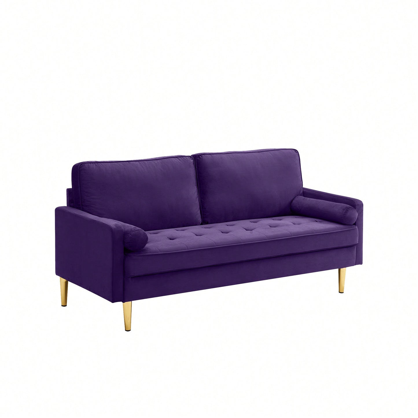 Stylish 65 Inch Velvet Sofa For Modern Living Room Decor