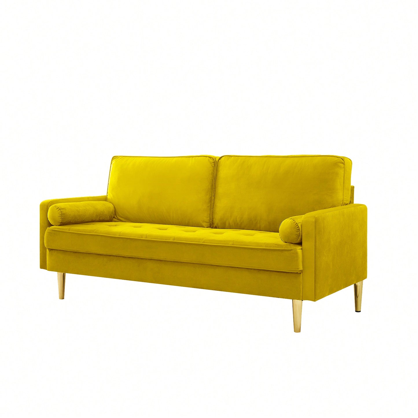 Stylish 65 Inch Velvet Sofa For Modern Living Room Decor
