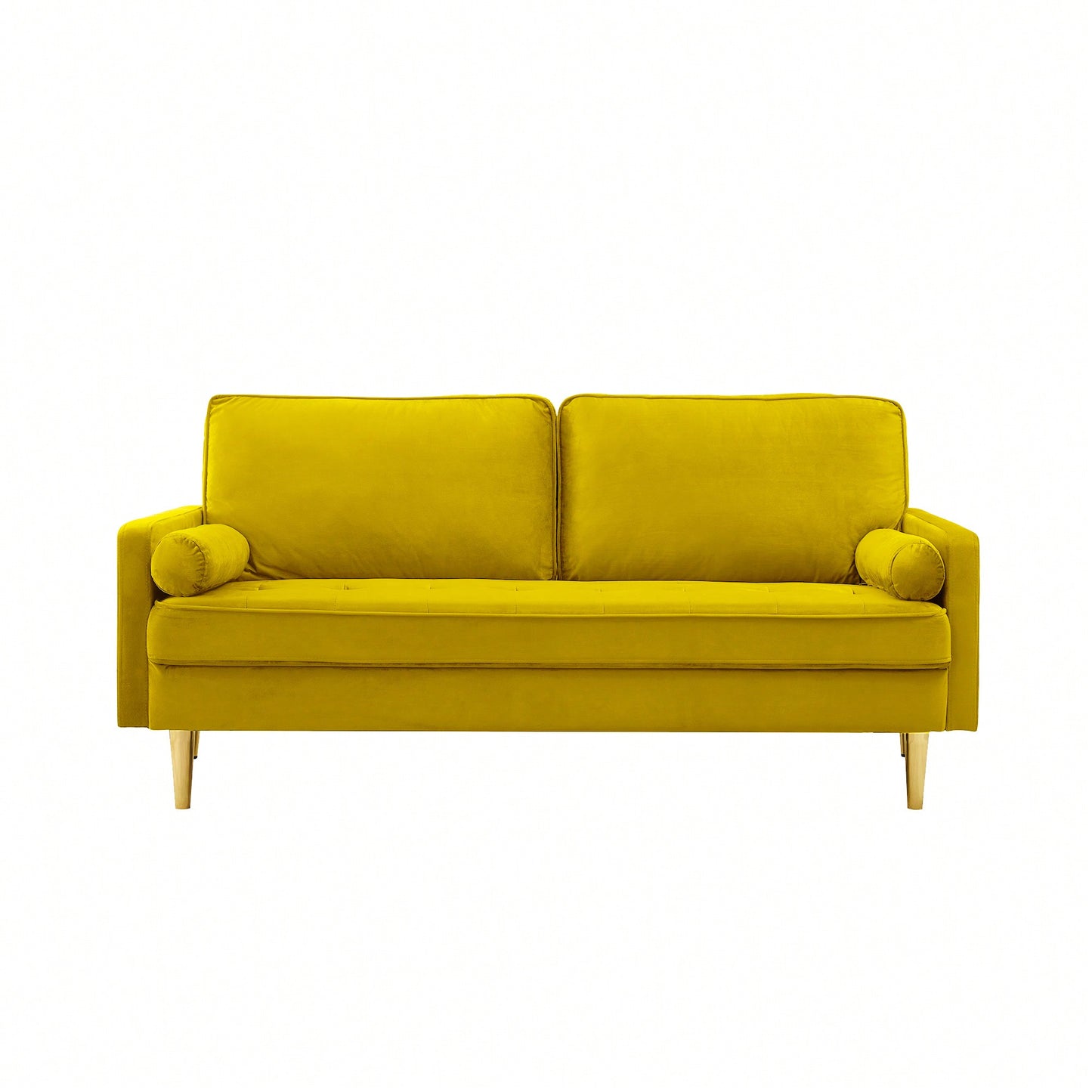 Stylish 65 Inch Velvet Sofa For Modern Living Room Decor