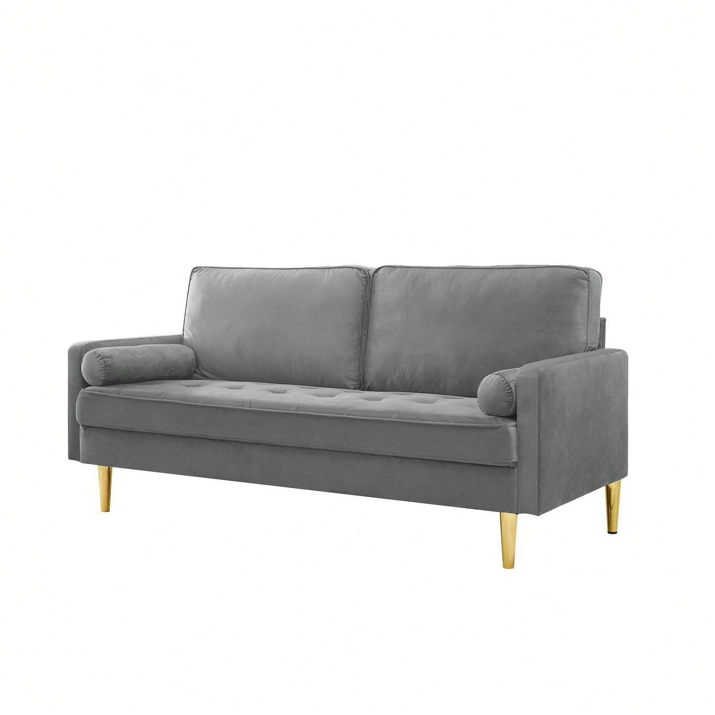 Stylish 65 Inch Velvet Sofa For Modern Living Room Decor