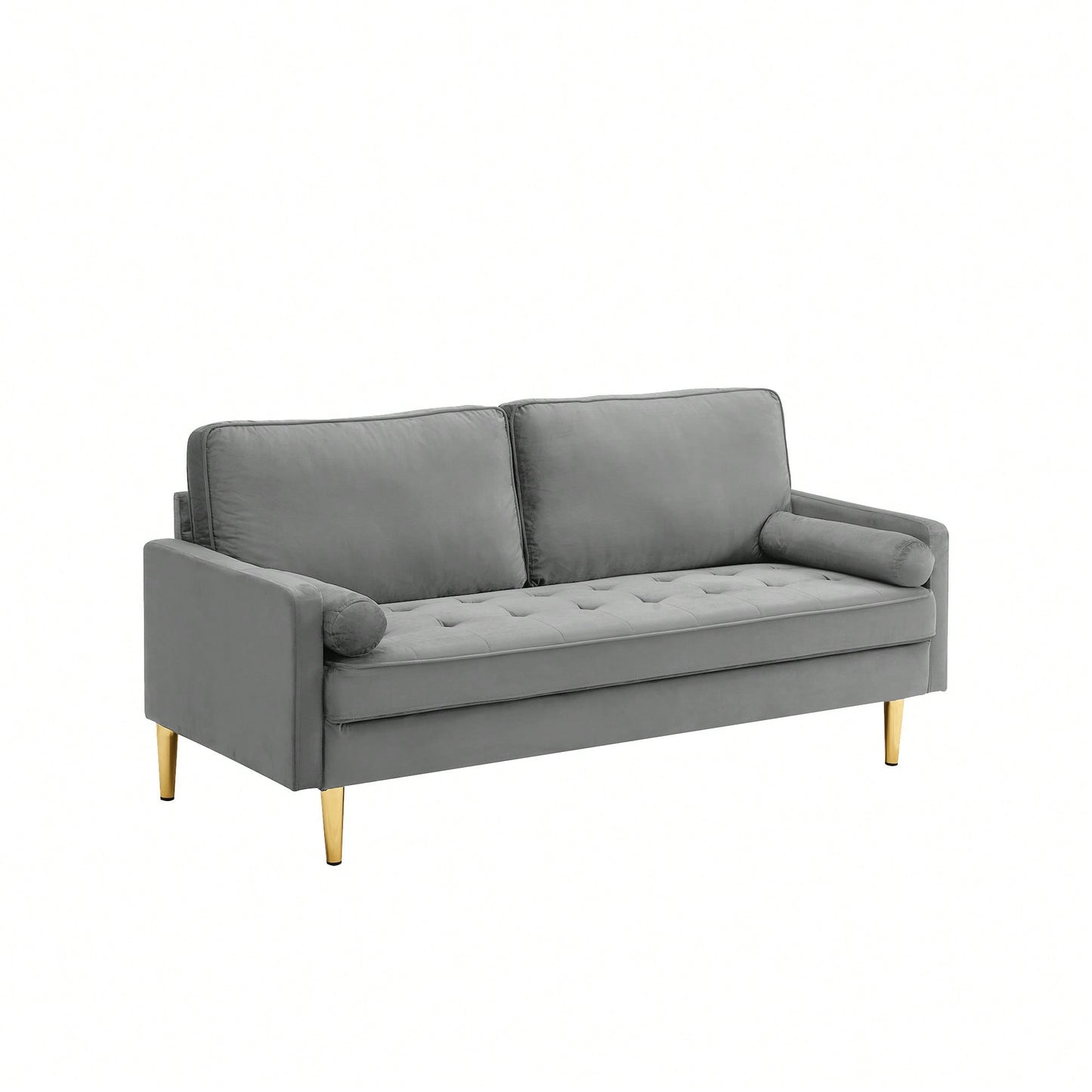 Stylish 65 Inch Velvet Sofa For Modern Living Room Decor