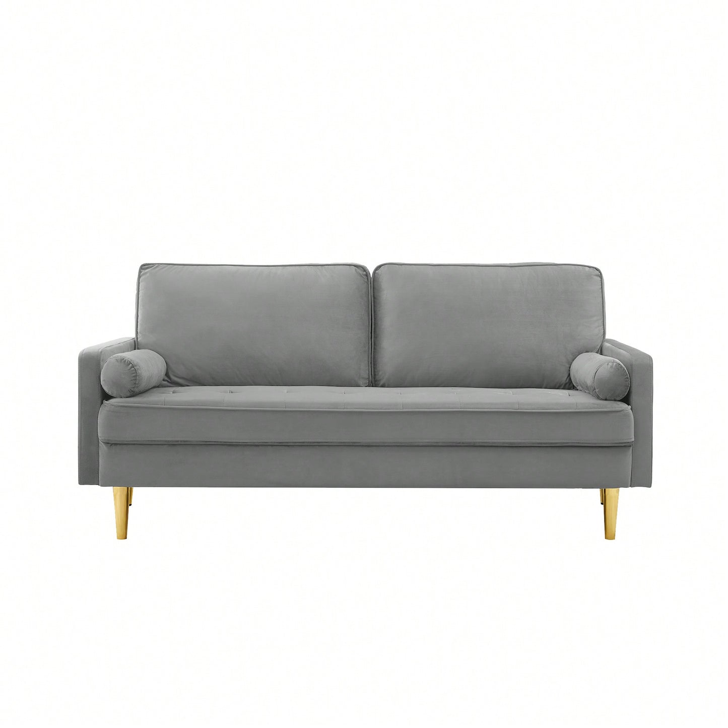 Stylish 65 Inch Velvet Sofa For Modern Living Room Decor