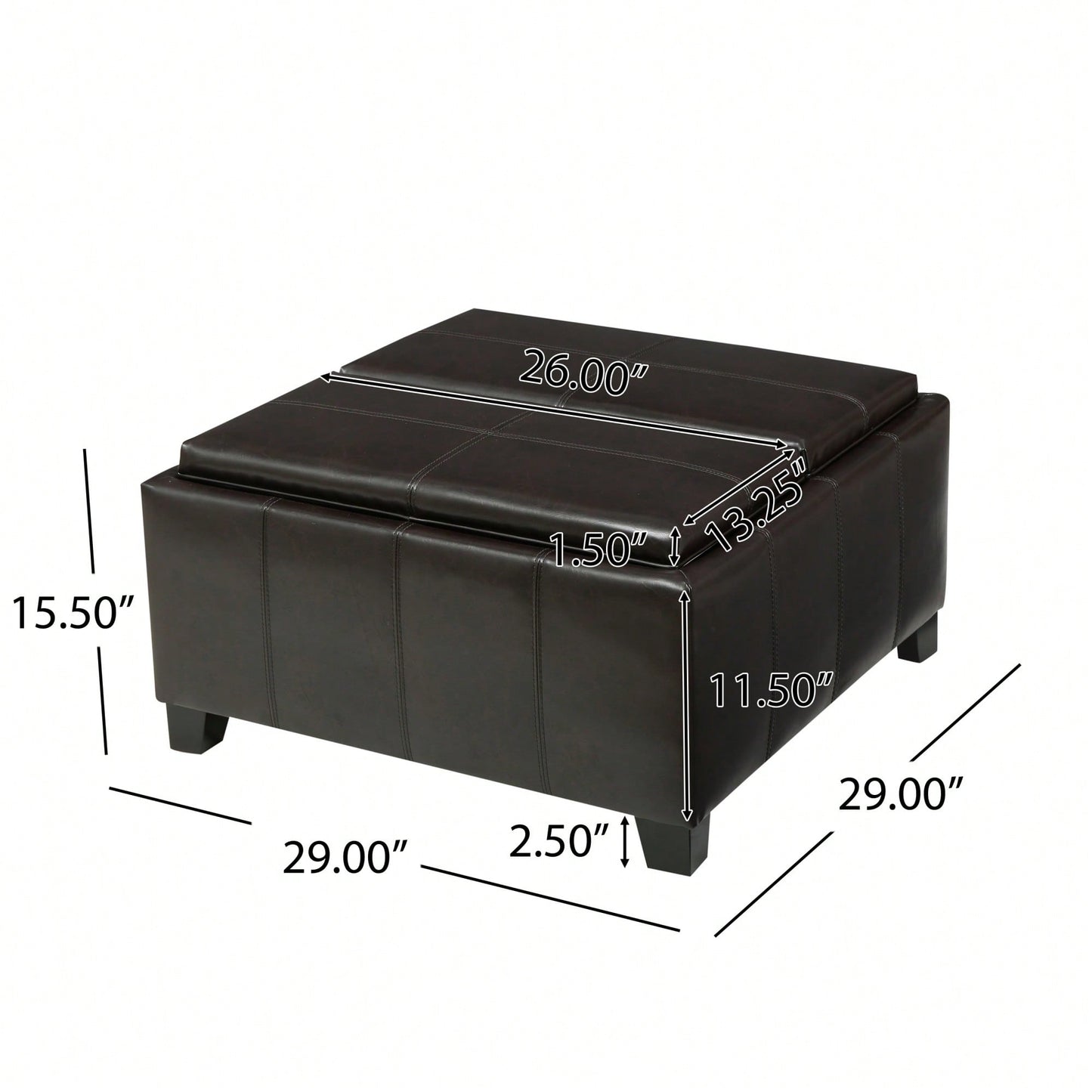 Luxurious Velvet Ottoman For Stylish Home Decor And Comfort