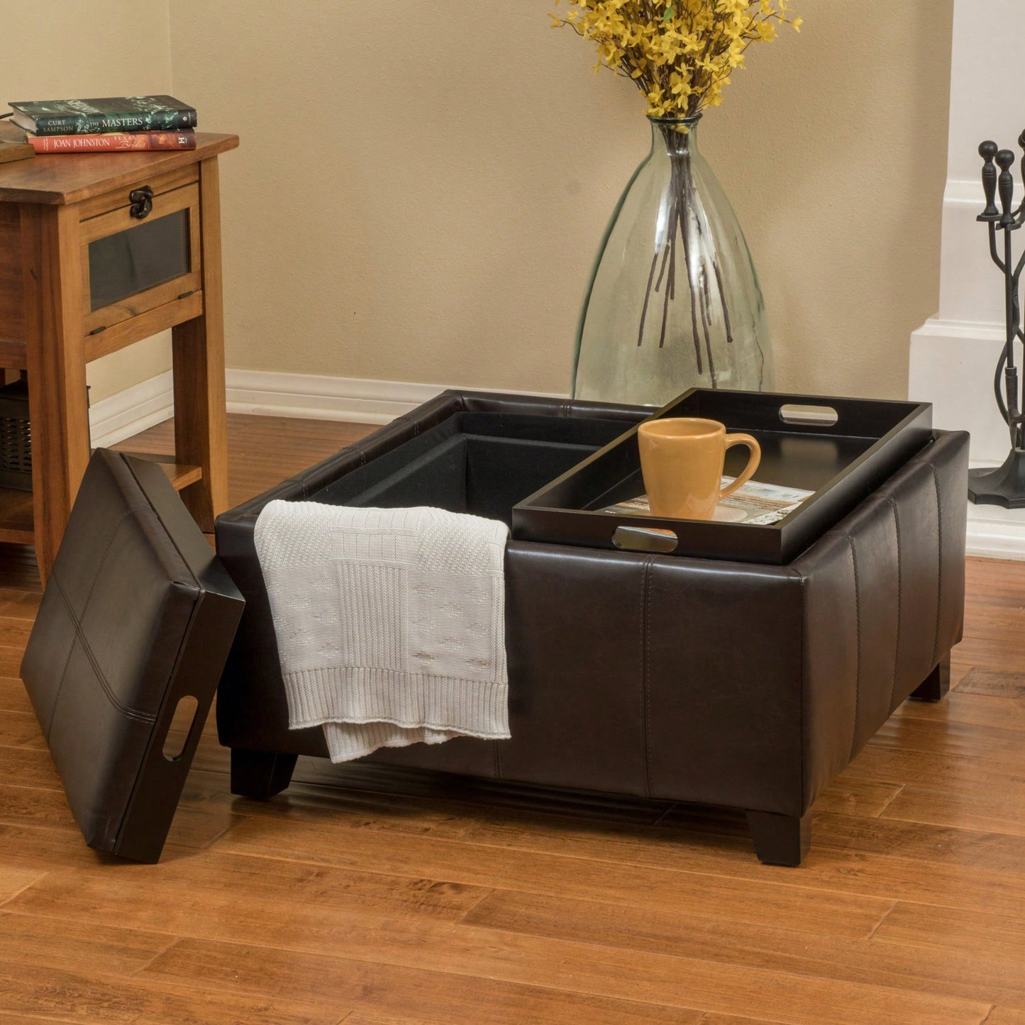 Luxurious Velvet Ottoman For Stylish Home Decor And Comfort
