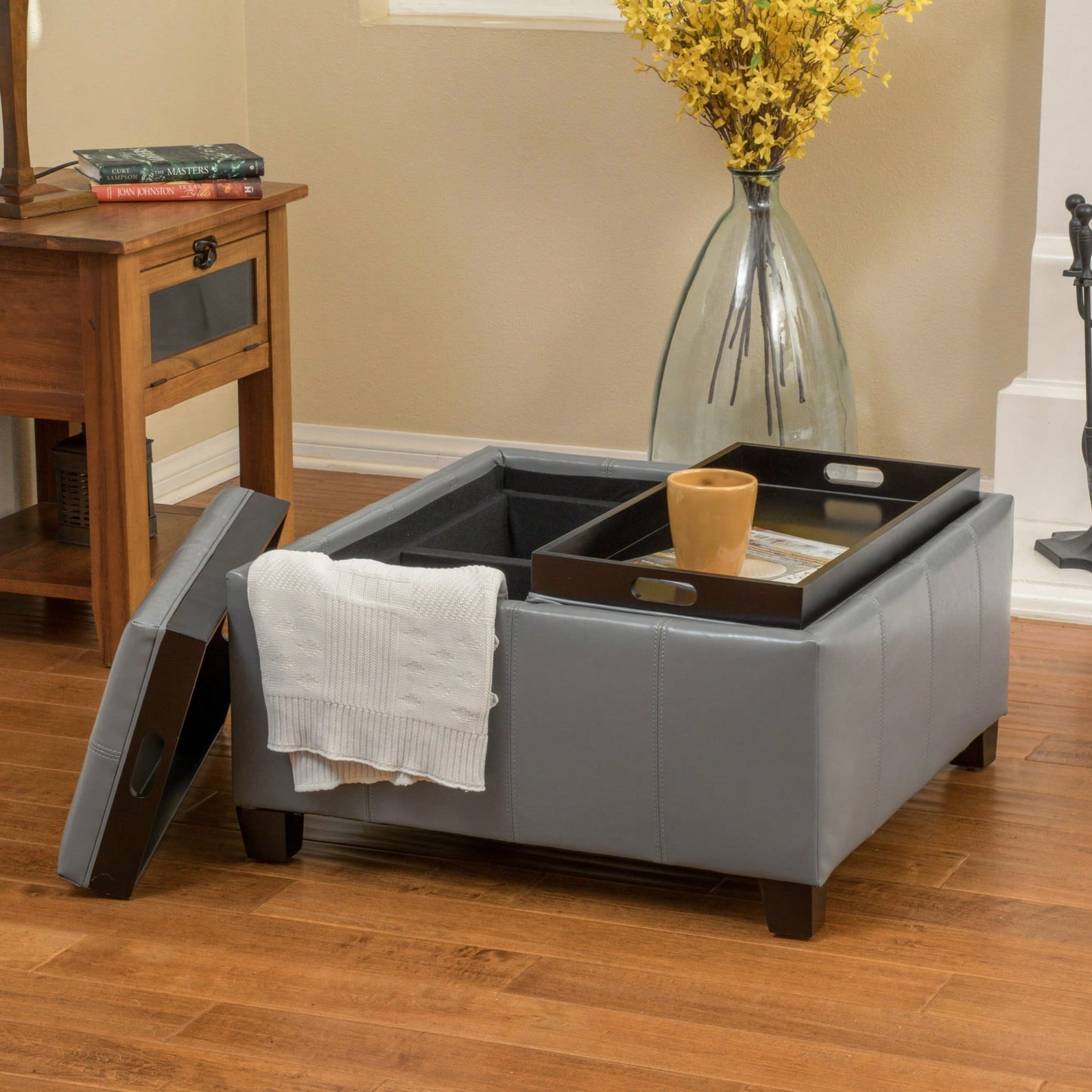 Luxurious Velvet Ottoman For Stylish Home Decor And Comfort