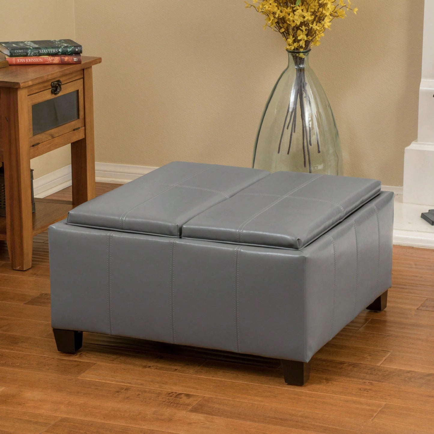 Luxurious Velvet Ottoman For Stylish Home Decor And Comfort