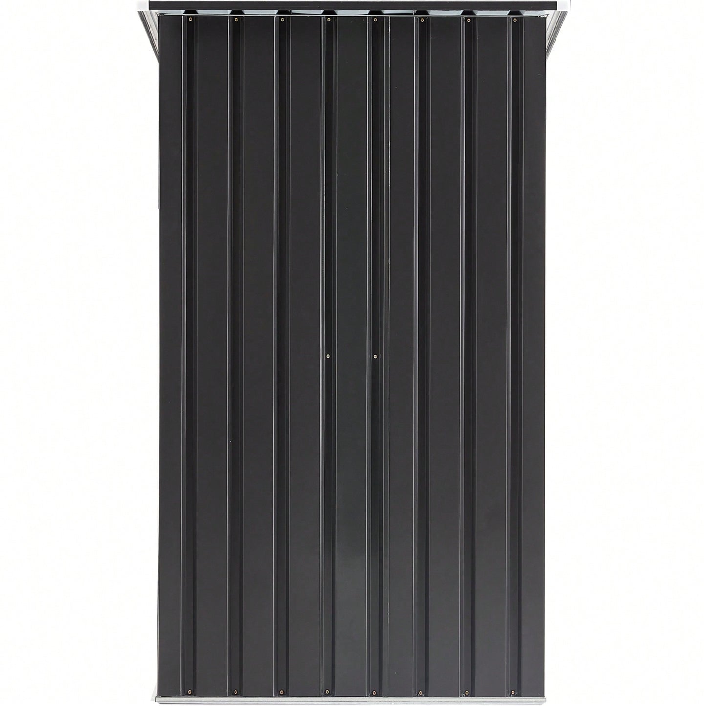 Compact 3x3 FT Metal Outdoor Storage Shed With Lockable Door For Backyard Garden Lawn Tools