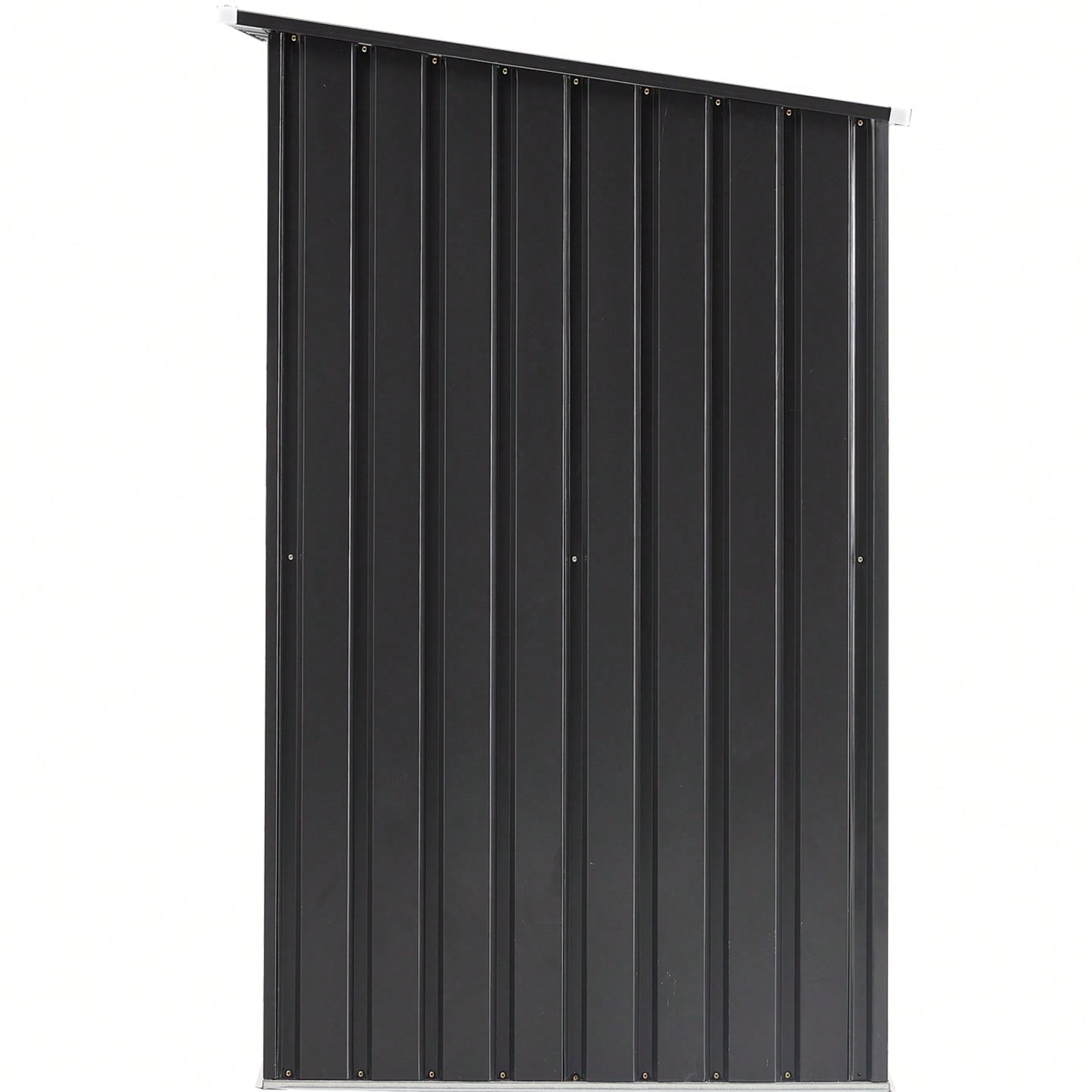 Compact 3x3 FT Metal Outdoor Storage Shed With Lockable Door For Backyard Garden Lawn Tools