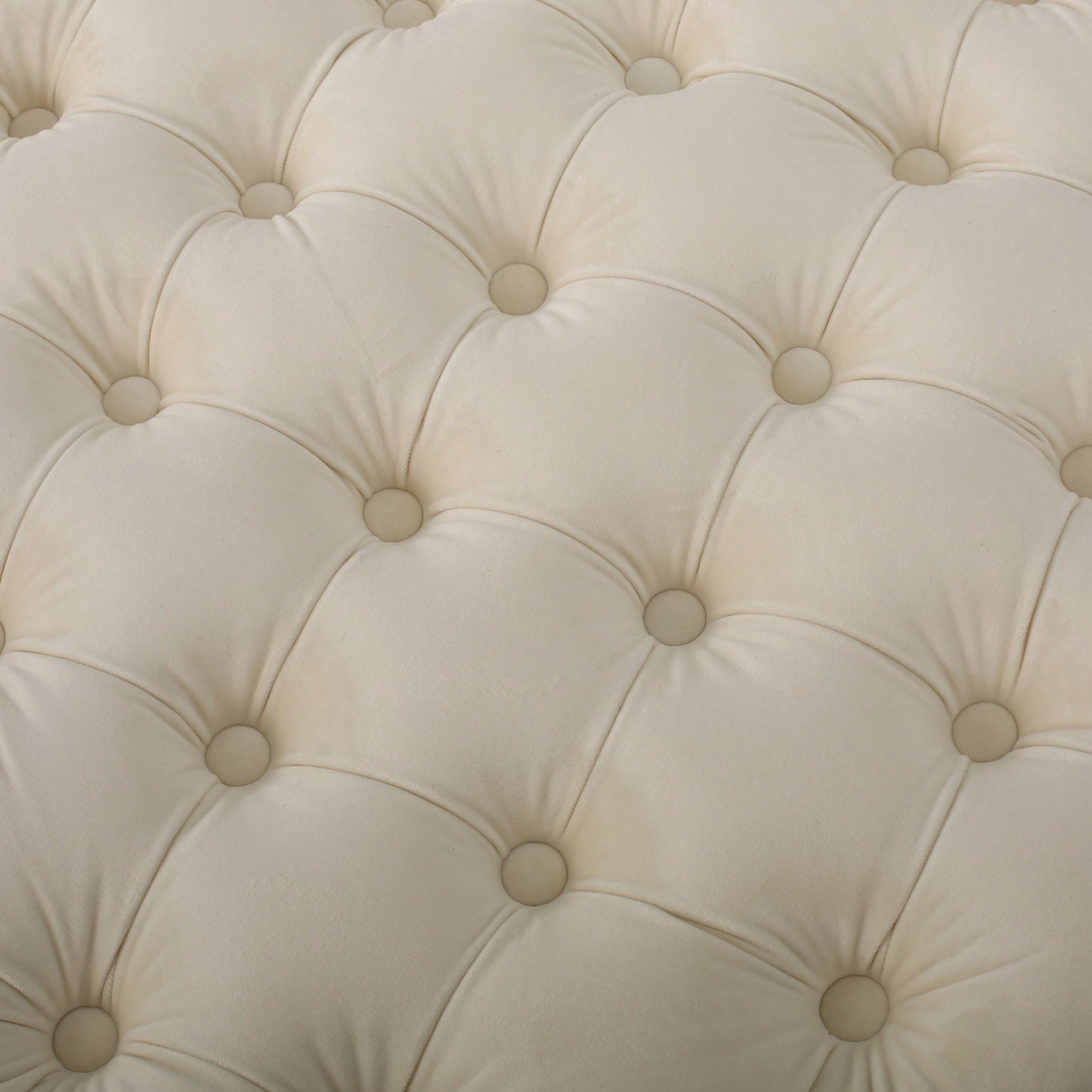 Elegant Ottoman For Living Room Or Bedroom With Plush Upholstery And Sturdy Design