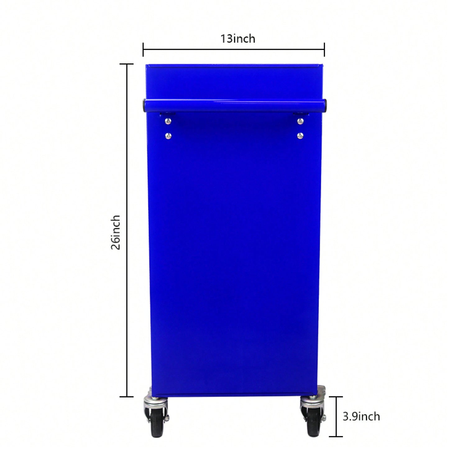 Multifunctional Tool Cart With 4 Drawers And Wheels In Blue For Easy Storage And Mobility