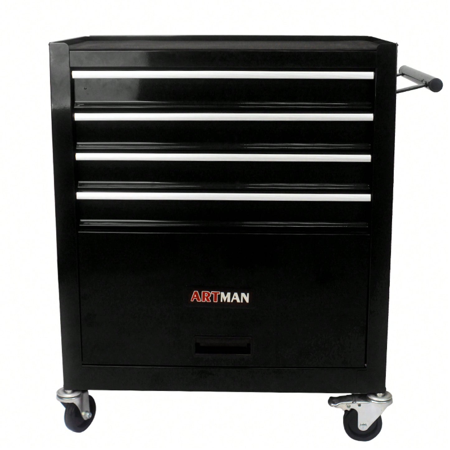 Multifunctional Tool Cart With 4 Drawers And Wheels In Blue For Easy Storage And Mobility
