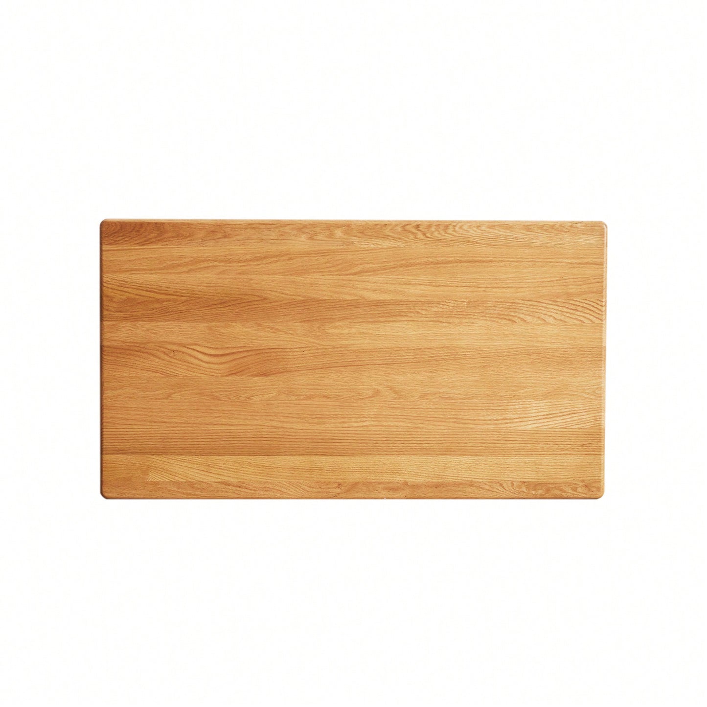 Stylish Solid Wood Computer Desk - Natural Oak Finish, Slim Design With Drawer, Ideal For Home Office Or Study, 100 Cm Width, 50 Cm Depth