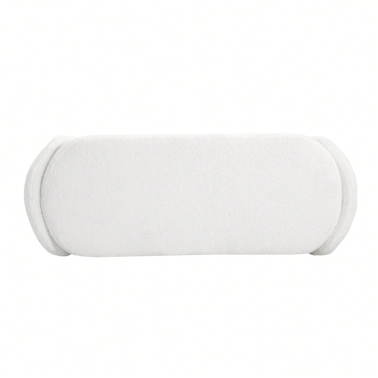 Boucle Storage Ottoman - Stylish Organizer For Home Decor & Functional Seating Beige
