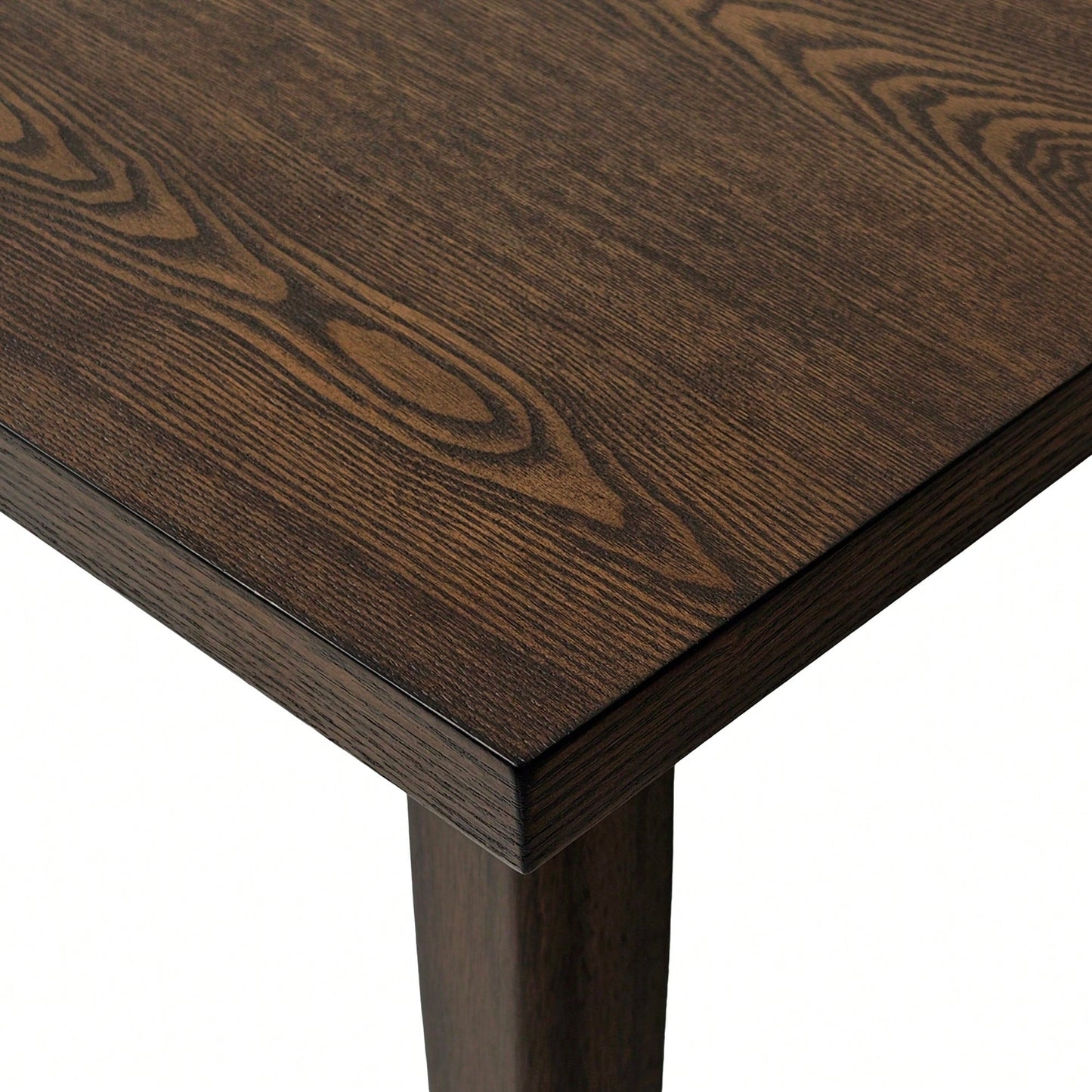 Stunning Brown Wood Dining Table - Elegant Design For Your Dining Room