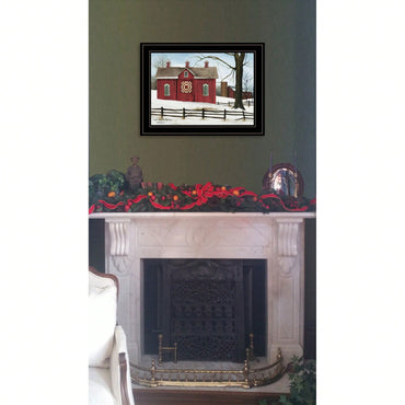 Lover's Knot Quilt Block Framed Print In Black Frame For Rustic Home Decor