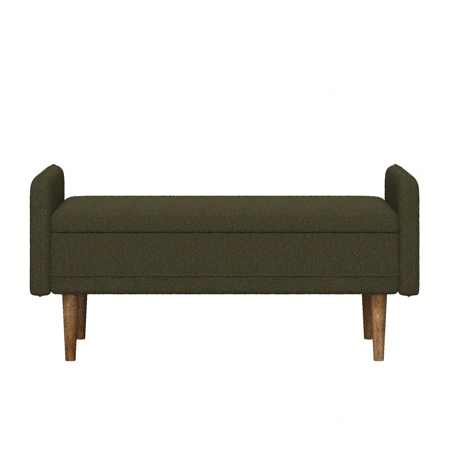 Elegant Black Velvet Storage Stool With Ample Space For Living Rooms And Bedrooms, Perfect For Apartments 45.98x16.75x21.75 Inches