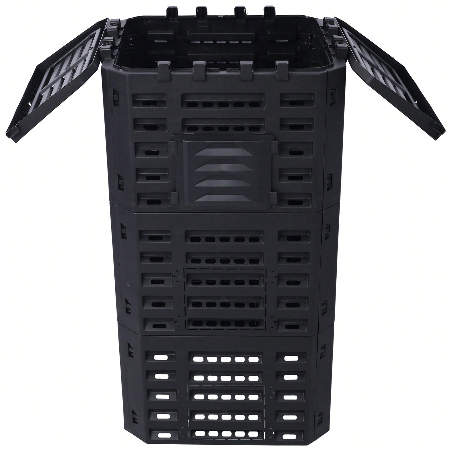 Large 132 Gallon Plastic Compost Bin For Easy Outdoor Composting And Fertile Soil Creation
