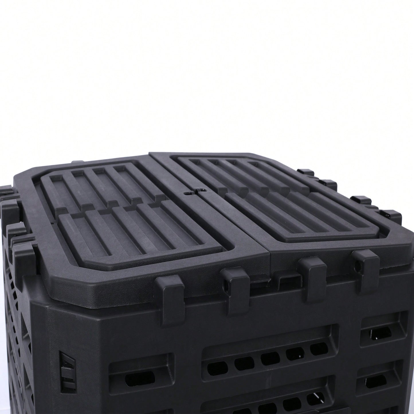 Large 132 Gallon Plastic Compost Bin For Easy Outdoor Composting And Fertile Soil Creation