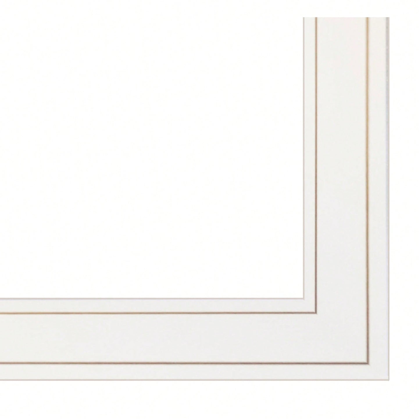 Framed Summer Landscape Artwork Ready To Hang In Elegant White Frame