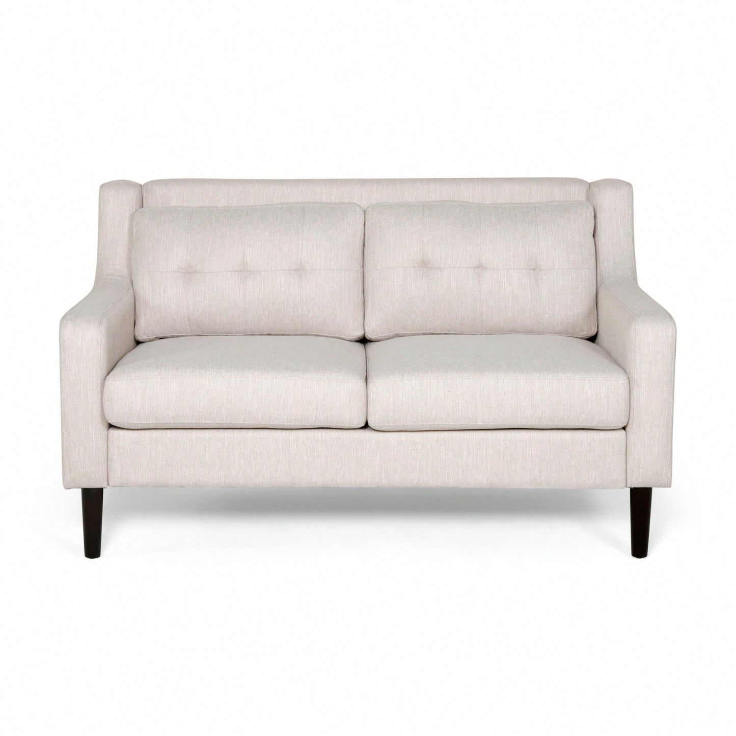 Cozy Two-Seater Sofa For Living Room With Soft Cushions And Modern Design