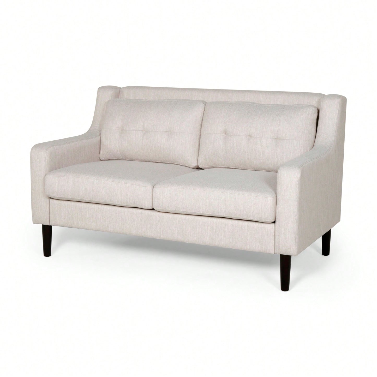 Cozy Two-Seater Sofa For Living Room With Soft Cushions And Modern Design