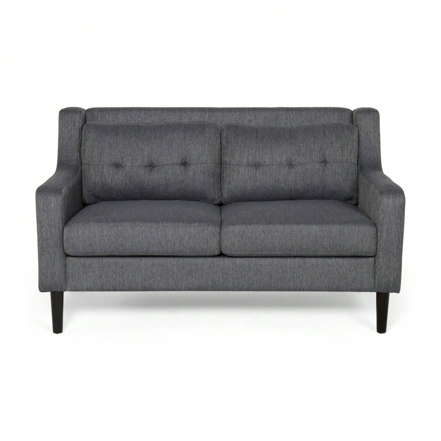 Cozy Two-Seater Sofa For Living Room With Soft Cushions And Modern Design