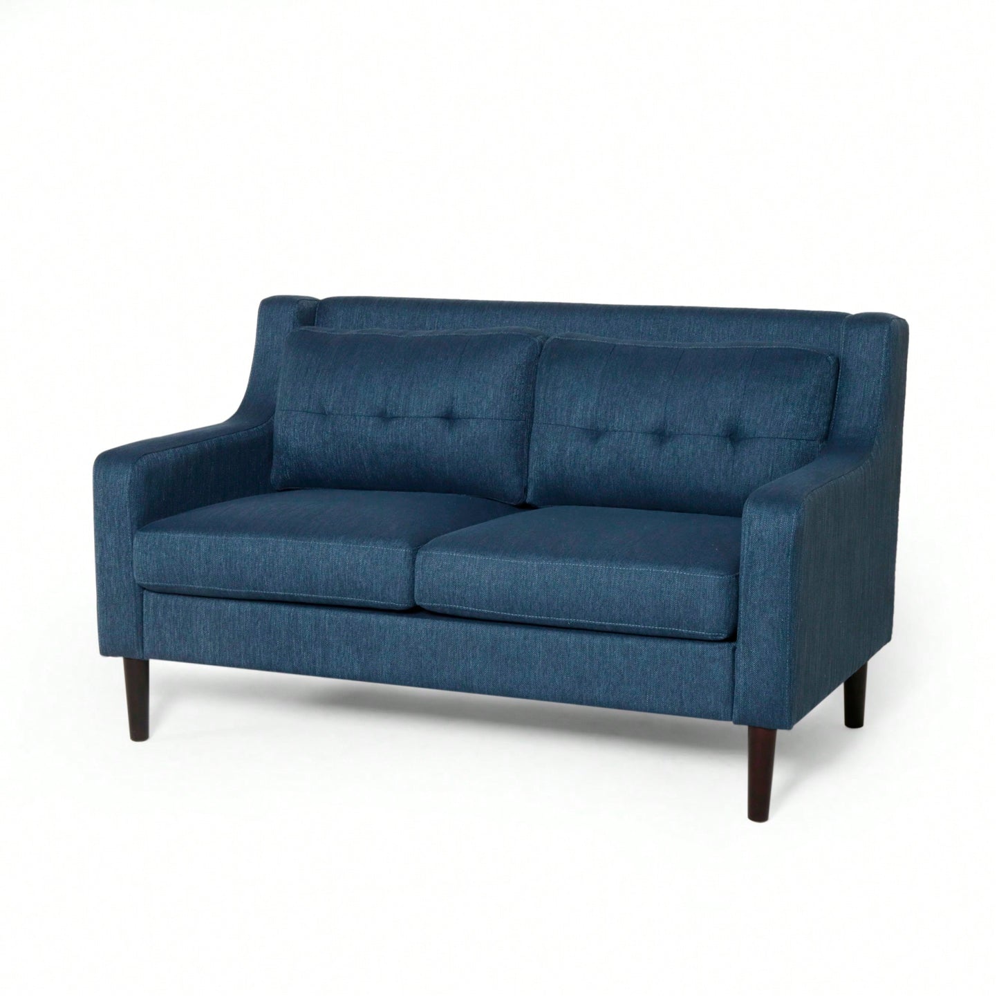Cozy Two-Seater Sofa For Living Room With Soft Cushions And Modern Design