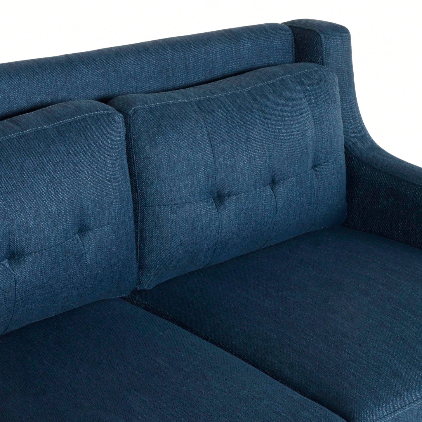 Cozy Two-Seater Sofa For Living Room With Soft Cushions And Modern Design